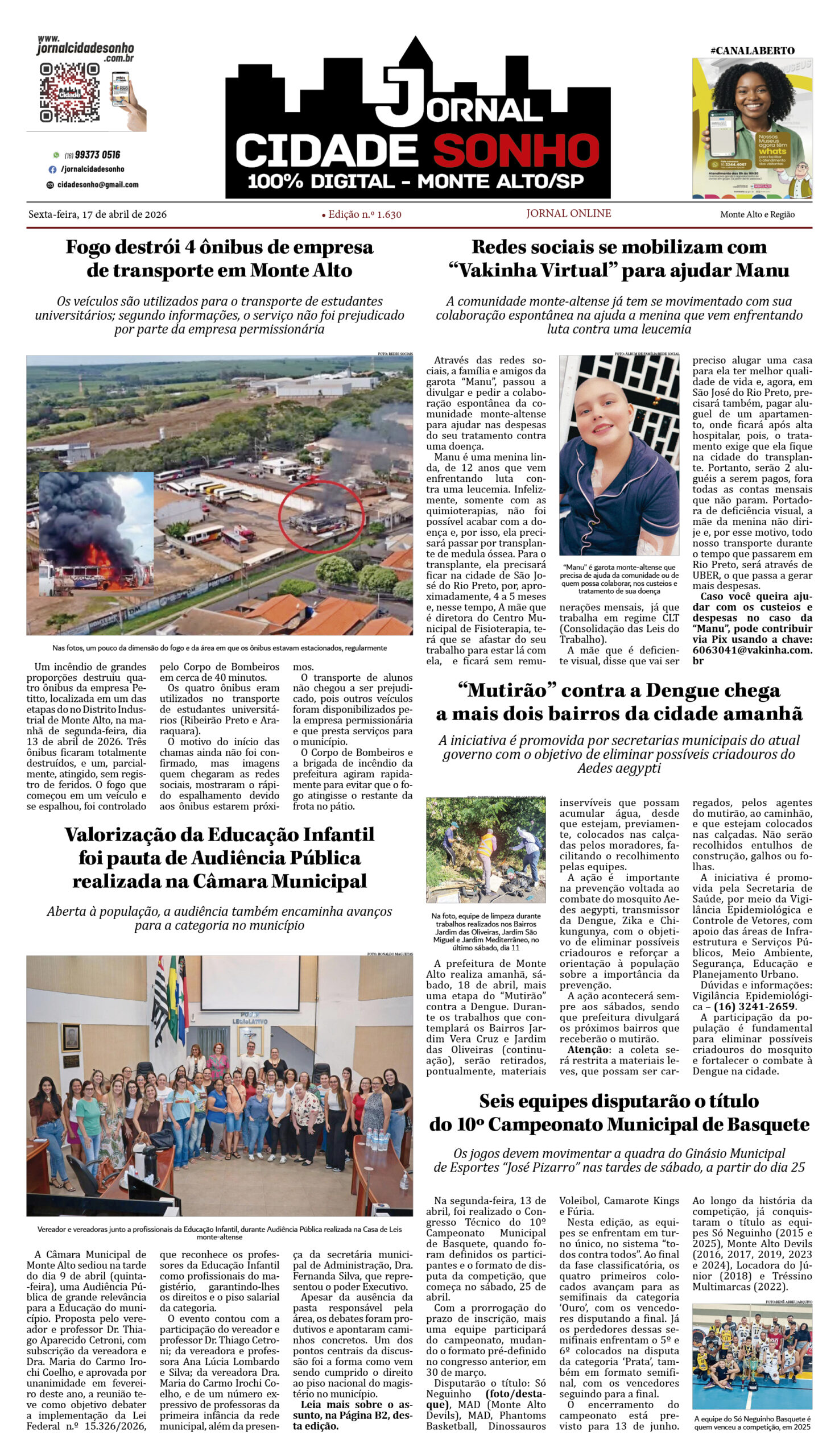 Edição nº 1.630 de 17 de abril de 2026
