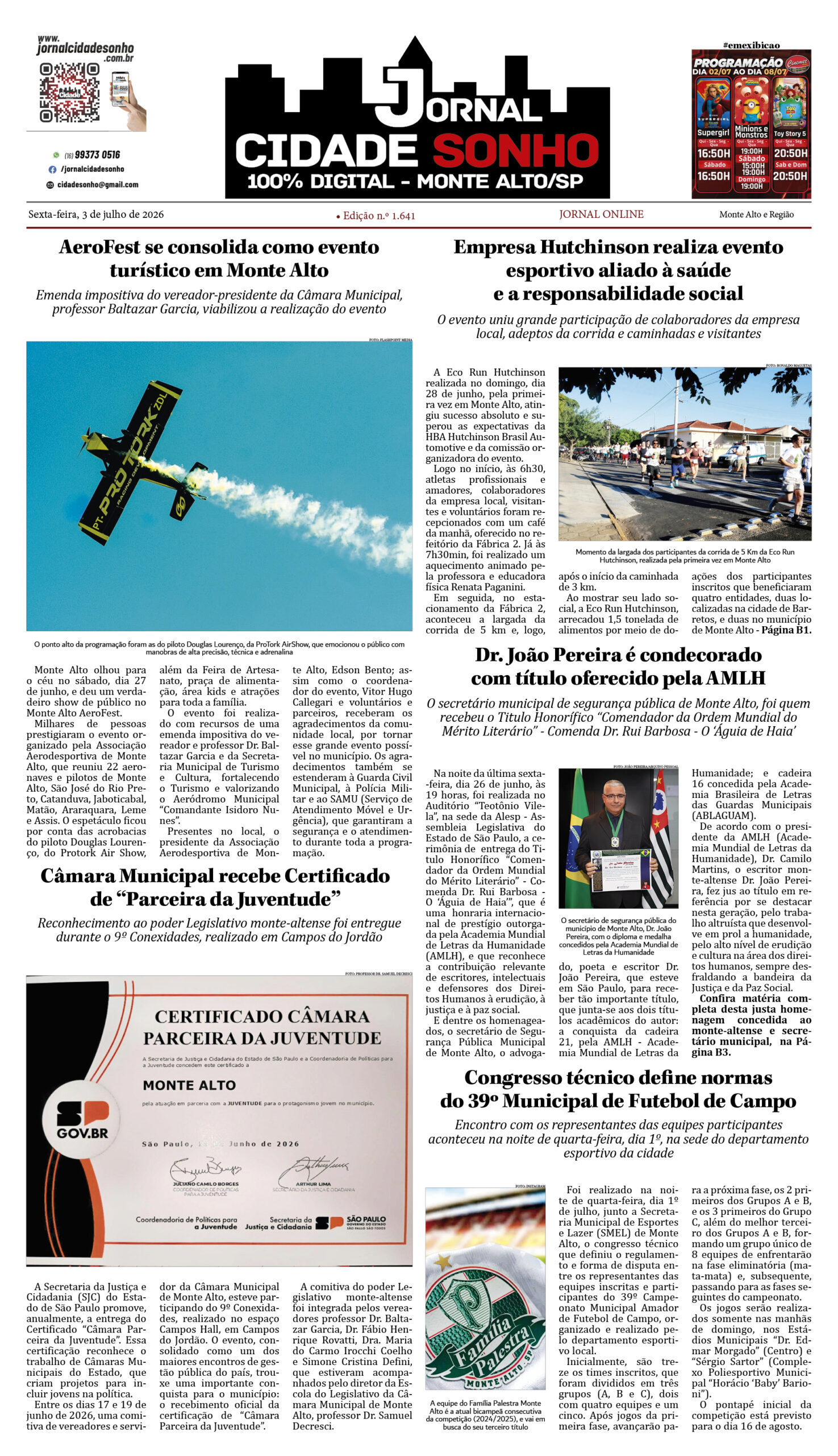 Edição nº 1.641 de 3 de julho de 2026